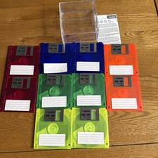 Imation Neon Floppy Diskettes IBM Formatted 1.44MB 2HD 10-Pack