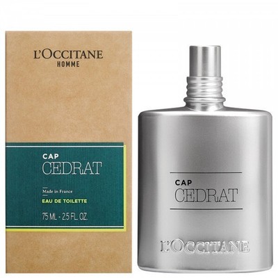 L'Occitane En Provence L'Homme Cap  Cedrat Eau De Toilette 2.5oz  New in Box