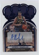 2022-23 Panini Crown Royale Rookie Blue 11/75 Andrew Nembhard #RCA-ANH Auto 17u0