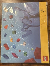 New Lego VIP Wrapping Paper Gift Bag Card Sticker Set