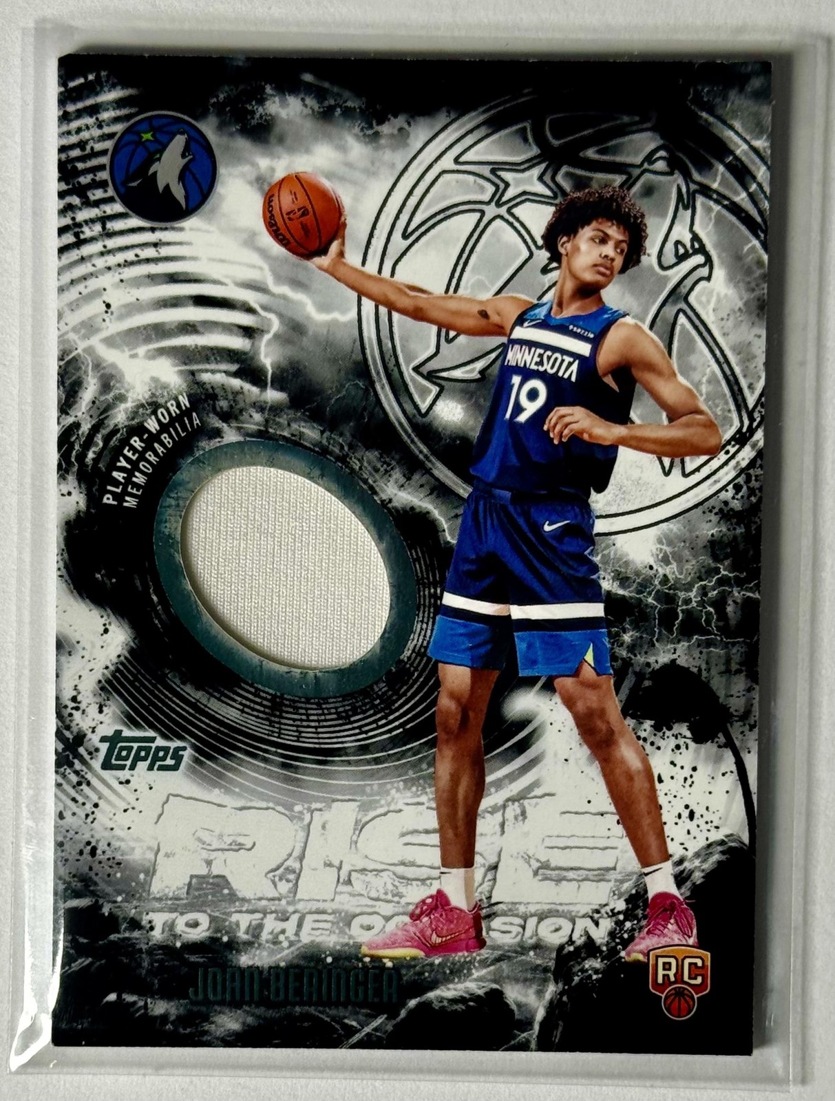 2025-26 Topps Basketball #RTO-JB Joan Beringer Rise to the Occasion Relics