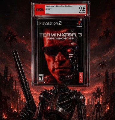 Terminator 3 Rise Of The Machines   PSA 9.8 A+   PlayStation 2 PS2   Not VGA/CGC