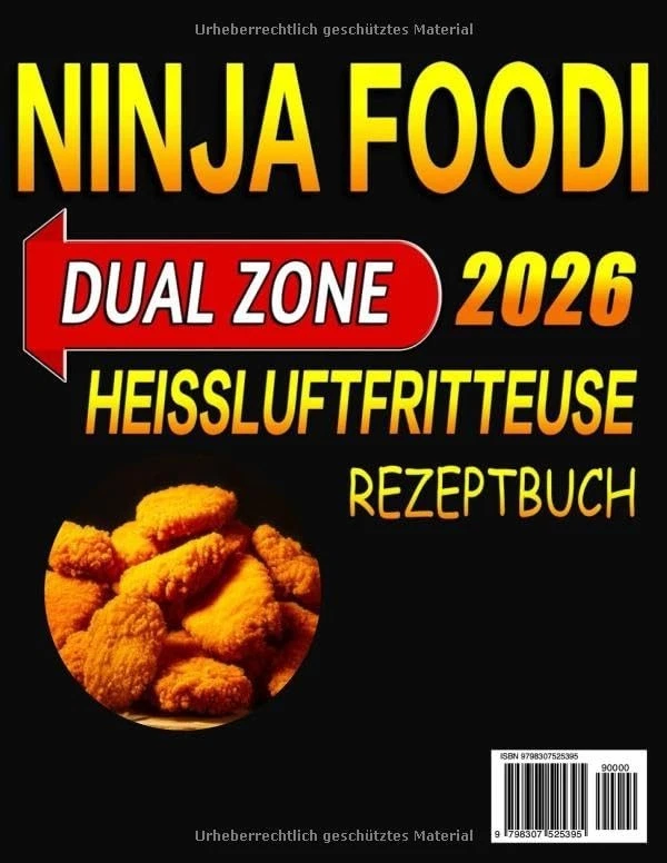 Ninja Foodi Dual Zone Heißluftfritteuse Rezeptbuch, 1500 Tage Hochwertige Rezept - Bild 2 von 2