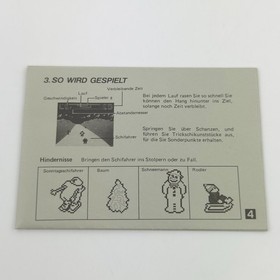 Nintendo NES Spiel: Slalom - Bienengr&auml;ber OVP cib komplett (PAL EEC)