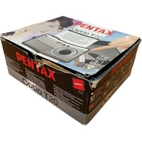 UNTESTED Pentax Optio T20 7MP Camera 3X Optical Zoom 3.0 Inch Touch No Charger