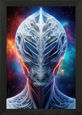 Celestial Sentinel Art 31 Framed Wall Art Poster Canvas Print Picture