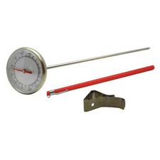 Manufacturer Varies 8" Stem Analog Pocket Thermometer, 0 Degrees to 220 Degrees