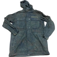 1998 175-185/100 German Army Flecktarn Field Jacket Military Parka Hooded Bundes