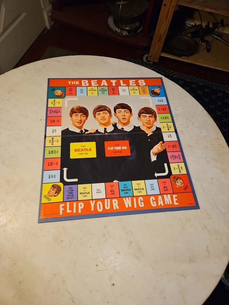 激レア当時物オリジナルFlip Your Wig Gameビートルズゲーム Beatles