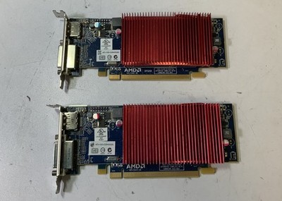 (Lot of 2) AMD Radeon HD6450 1Gb GDDR3 64-bit Graphics Card(109-C26457-00) ''P4F''