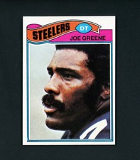 Joe Greene 1977 Topps (HOF) Pittsburgh Steelers #405 NM-MT+