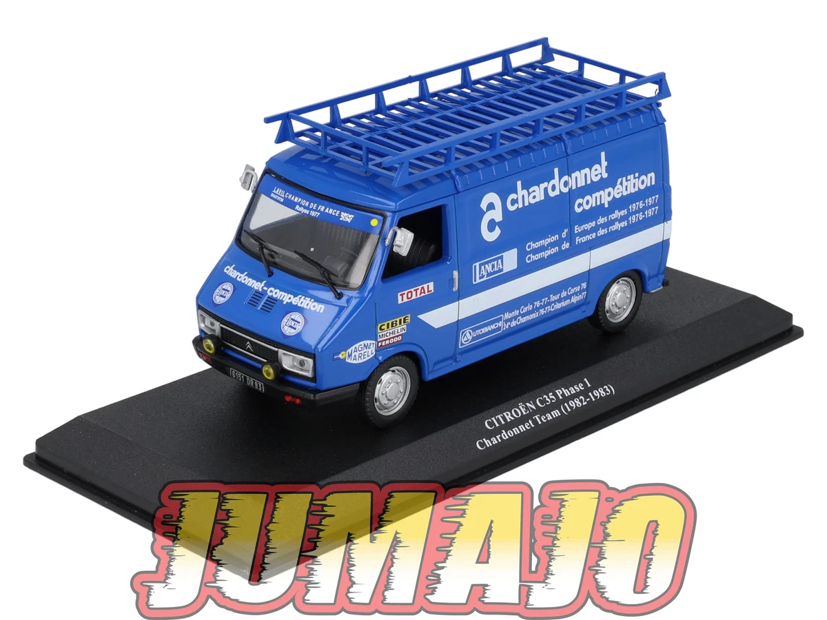 Citroën - C35 Pompiers VSAB 1975 - Eligor - 1/43 - Voiture miniature