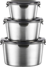 Food Storage Containers, Airtight Food Storage Containers with Lids, Deli Contai