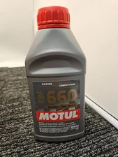 Motul RBF 660 101667 Factory Line Fully Synthetic DOT 4 Racing Brake Fluid 500mL