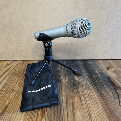 #ad Samson Q1U USB Dynamic Microphone Pressure Mount Tripod Stand amp; Pouch PlugnPlay $38.88