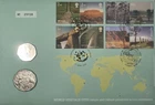 UK & Australia 2005 World Heritage Sites Joint Coin & Stamp First Day Cover Phil