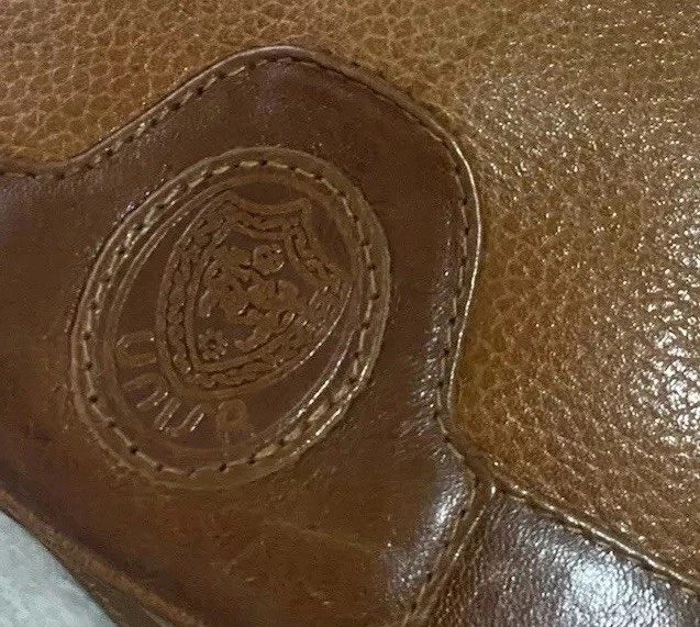 Bandolera de cuero Unisa Brasil marrón boho vintage Foto 4 de 4