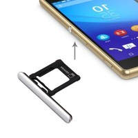 Microsd Ladebuchse Abdeckung Kappe Dichtung Sony Xperia Xz Premium Silber Neu