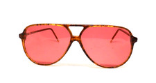 Men's Vintage 80s Brown Sunglasses Made In ITALY Plastic GOCCIA