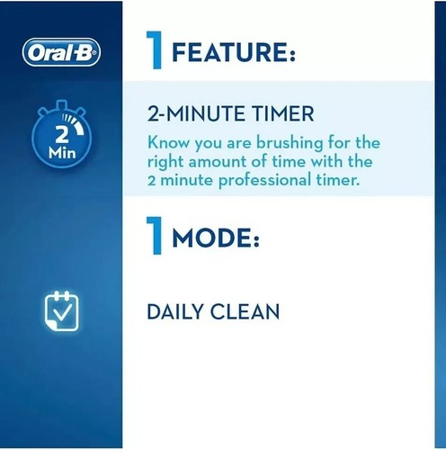 Cepillo de dientes eléctrico genuino Oral B Pro 570 Braun 3D blanco con 2 cabezales de recarga - Imagen 2 de 7