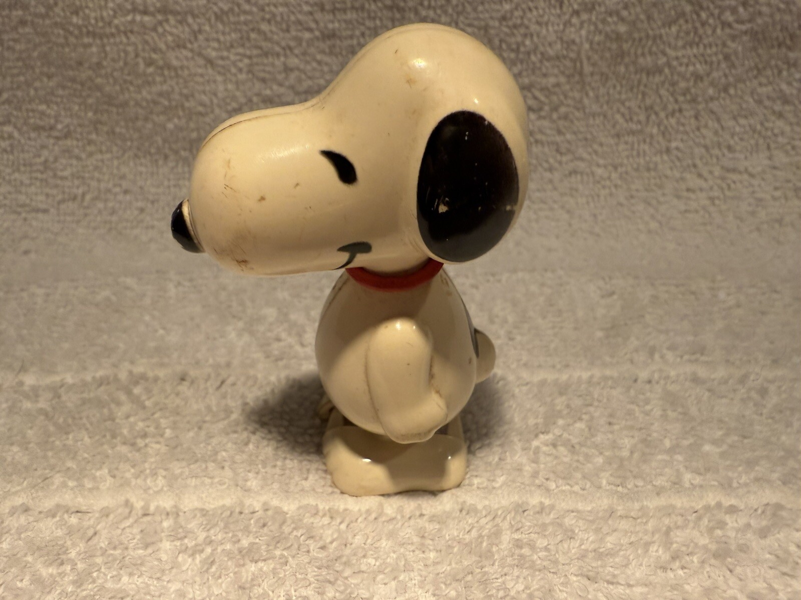 Vintage 1958 WindUp Snoopy Toy Peanuts Plastic United Feature Syndicate