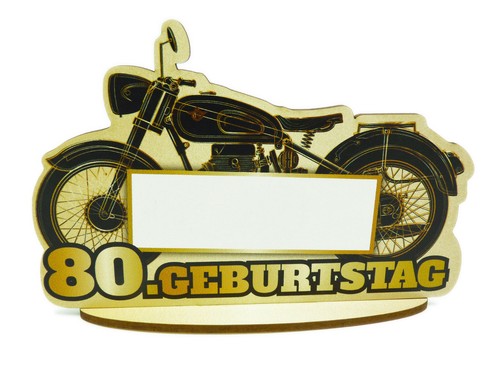 Tischkarten/Geburtstagstischdekoration 60. / 70. / 80. Geburtstag Motorrad - Bild 20 von 51
