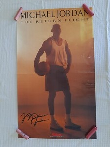 Michael Jordan Flight Poster | eBay 