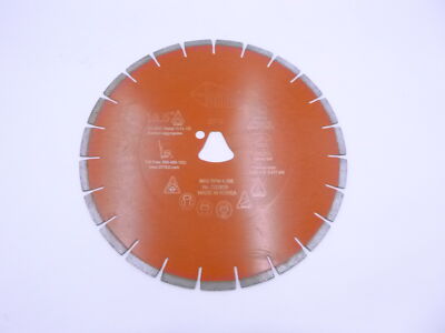 Diteq Gc-45Ax Orange 13.5'' X .125'' Liberty Bell Concrete Blade
