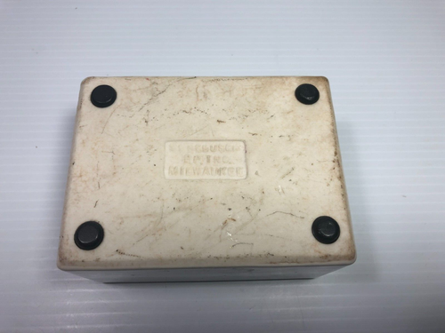 SENGBUSCH IDEAL Porcelain STAMP MOISTENER Milwaukee Wis Vintage Ceramic 2" Wheel - Picture 8 of 9