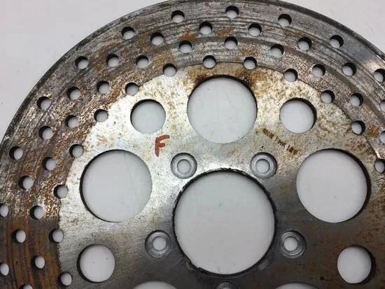 Disco de rotor de freno delantero 1988 Harley-Davidson Sportster 883 XLH883 2584 Foto 2 de 4