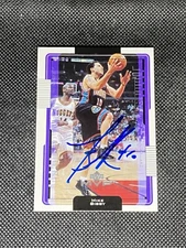 Mike Bibby Sacramento Kings 2001-02 MVP Uppper Deck Signed Auto Card #178 ~ COA