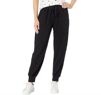 Good Hyouman 159590 Women's Kylie Gh Logo Black Sweat Pants Sz. Small