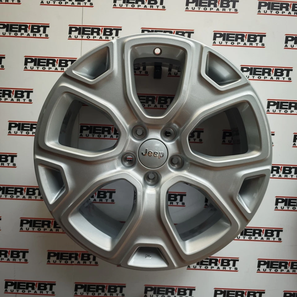 4 Cerchi  In Lega Originali Jeep Renegade Compass  18 Nuovi Cod 735668153 + Tpms - Imagen 2 de 4