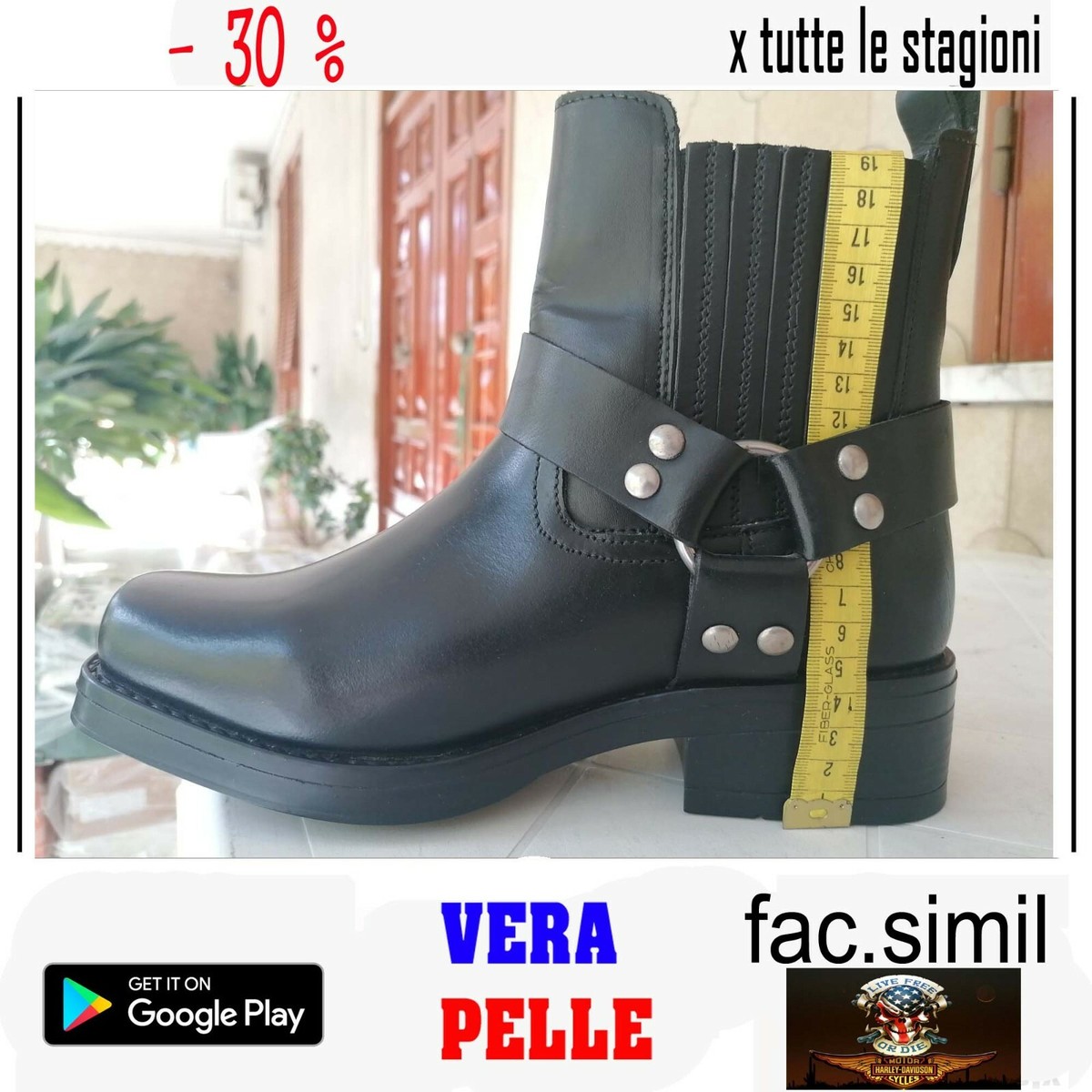 Stivaletti Da Uomo In Pelle Bovina, Stile Cowboy E Motociclistico: Comodi, Resistenti E Versatili Per Ogni Occasione (tacco Basso, Suola Antiscivolo)