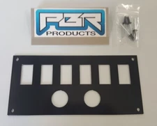 Honda pioneer 700  six switch holes dash plate.bracket with 2 power outlet holes