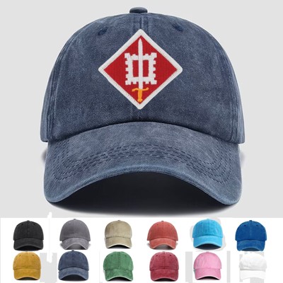 Custom Embroidered Hat 18th Engineer Brigade, Veteran Cap, Trucker Hat, Gift