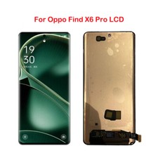 6.82" Original AMOLED For Oppo Find X6 Pro LCD Display Touch Screen Digitizer