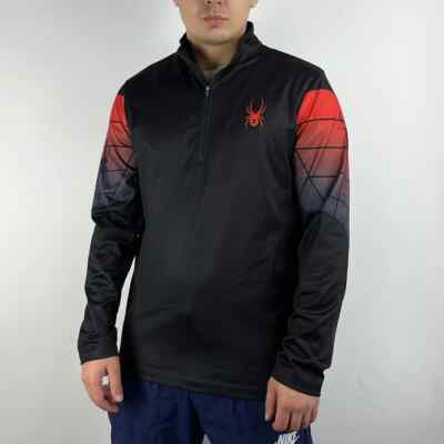 Spyder Langarm Thermo 1/4 Zip Gr. Medium