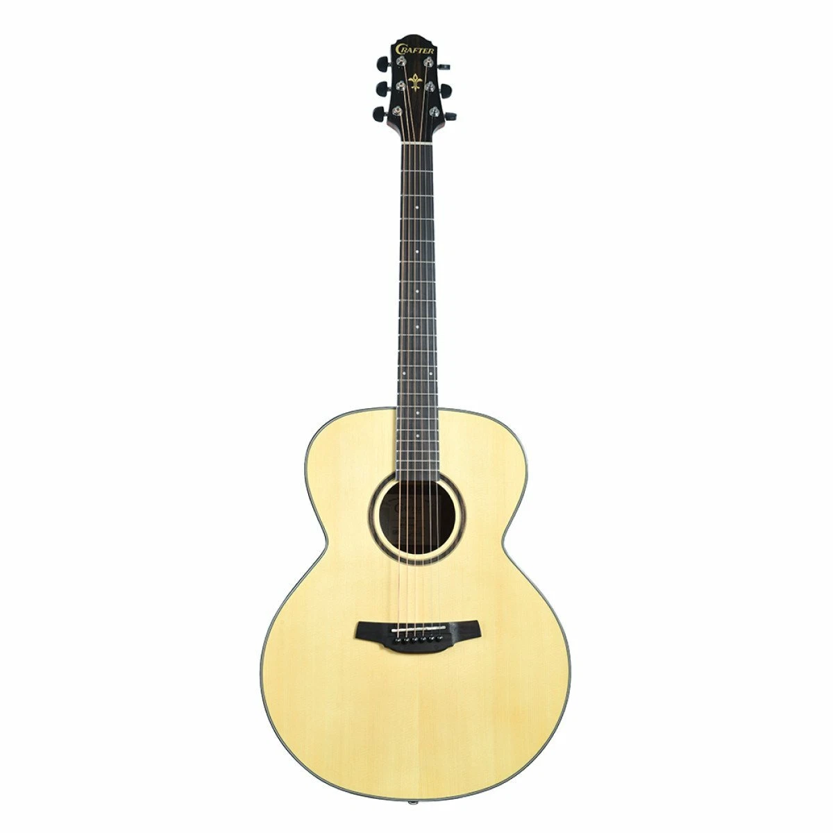 Crafter Silver Series 250 Jumbo Acoustic Guitar Natural HJ250 N