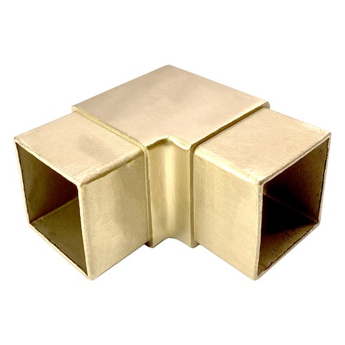 Conector empotrado de acero inoxidable de grado 316 para tubo cuadrado de 2" x 2" - Imagen 26 de 37