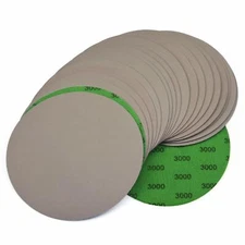 6 inch Hook Loop Sanding Discs 3000 4000 5000 7000 10000 Grit Wet Dry Sandpaper