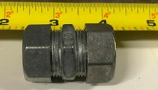 Coupling, Raintight Compression, 1/2-Inch Trade Size, ZINC EMT, 2 piece lot