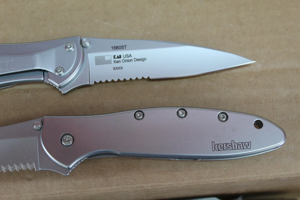 Kershaw Leek, 1660ST, Combo Edge, Speed Safe, Brand New, Factory Blem, USA Made! - Image 3 of 4
