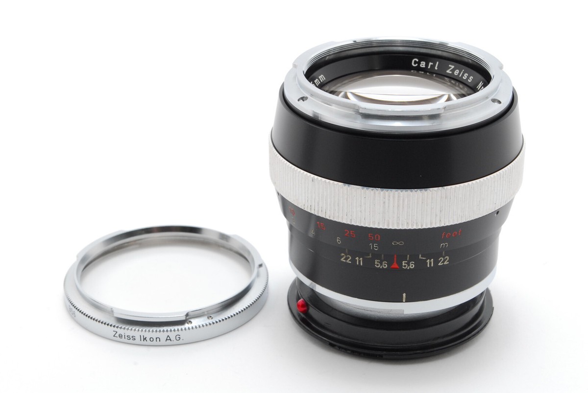 AB- Exc] Carl Zeiss Sonnar 85mm f/2 Lens Black for Contarex
