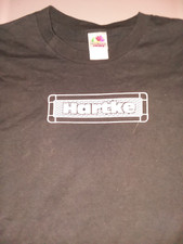 HARTKE BASS AMPLIFIERS VINTAGE TWO SIDED T SHIRT SIZE LARGE
