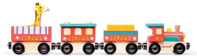 janod circus train set