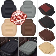 PU Leather Car Front Cover Cushion Seat Protector Half Full Surround Universal
