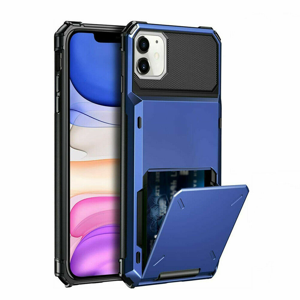 Wallet 4 Credit Card ID Holder Case For iPhone 17 Pro Max 16E 11