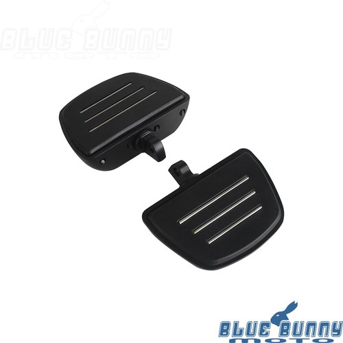 Foot Pegs Floorboards Footrest Pedal Pads For Harley Sportster XL Softail FXST - Picture 3 of 10