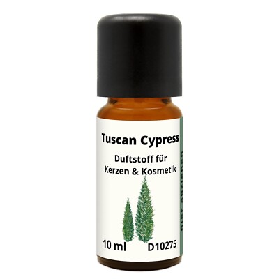 Duftstoff Tuscan Cypress 10ml Duftöl für Kerzen, Seifen und Kosmetik